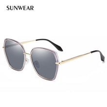 Load image into Gallery viewer, Pink Black Women Sun Glasse