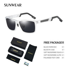Load image into Gallery viewer, Sunglasses Men Classic Square