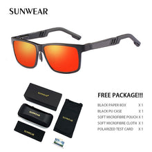 Load image into Gallery viewer, Sunglasses Men Classic Square